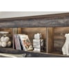 Signature Dalton Full Bookcase Bed with Footboard Drawers