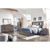 Signature Design by Ashley Furniture Drystan Full Bookcase Bed with Footboard Drawers