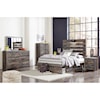 StyleLine ALVIN Full Storage Bed with 2 Drawers