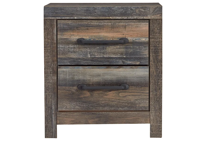 Drystan 2 Drawer Nightstand by Signature Design by Ashley at HomeWorld Furniture
