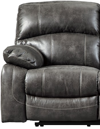 Power Reclining Sofa w/ Adjustable Headrests