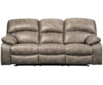 Signature Design by Ashley Dunwell Power Reclining Sofa w/ Adjustable Headrests