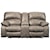 Ashley (Signature Design) Dunwell Faux Leather Power Reclining Loveseat w/ Adj. Headrests & Console