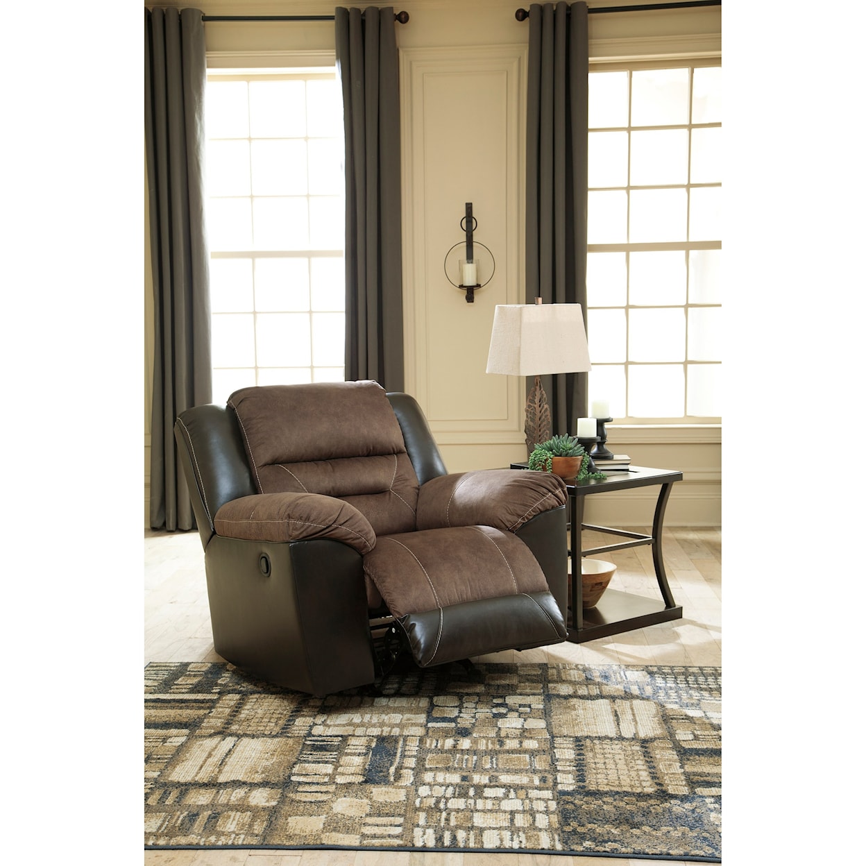 Signature Design by Ashley Earhart Rocker Recliner