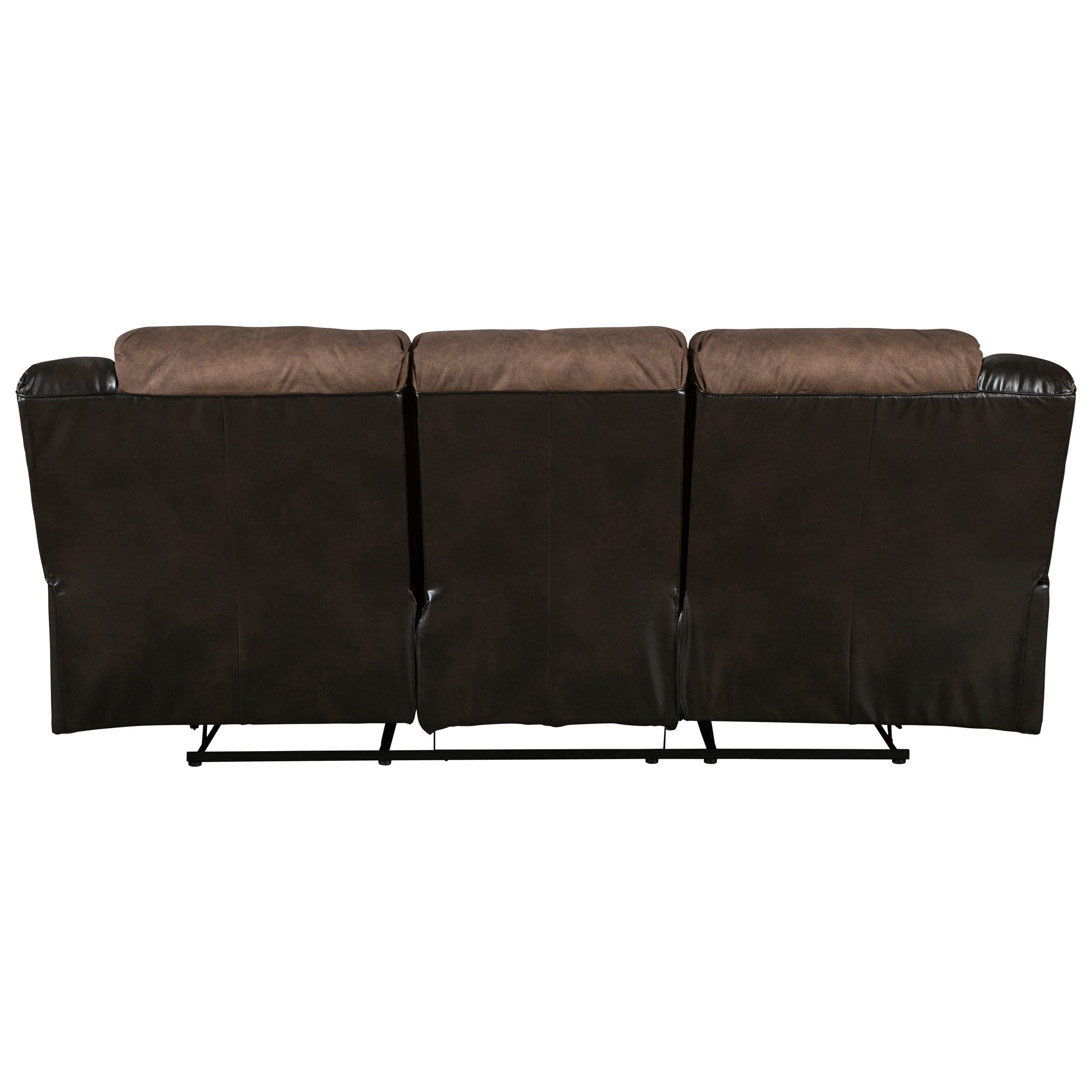 Rebel power reclining sofa with cheap drop down table usb ports