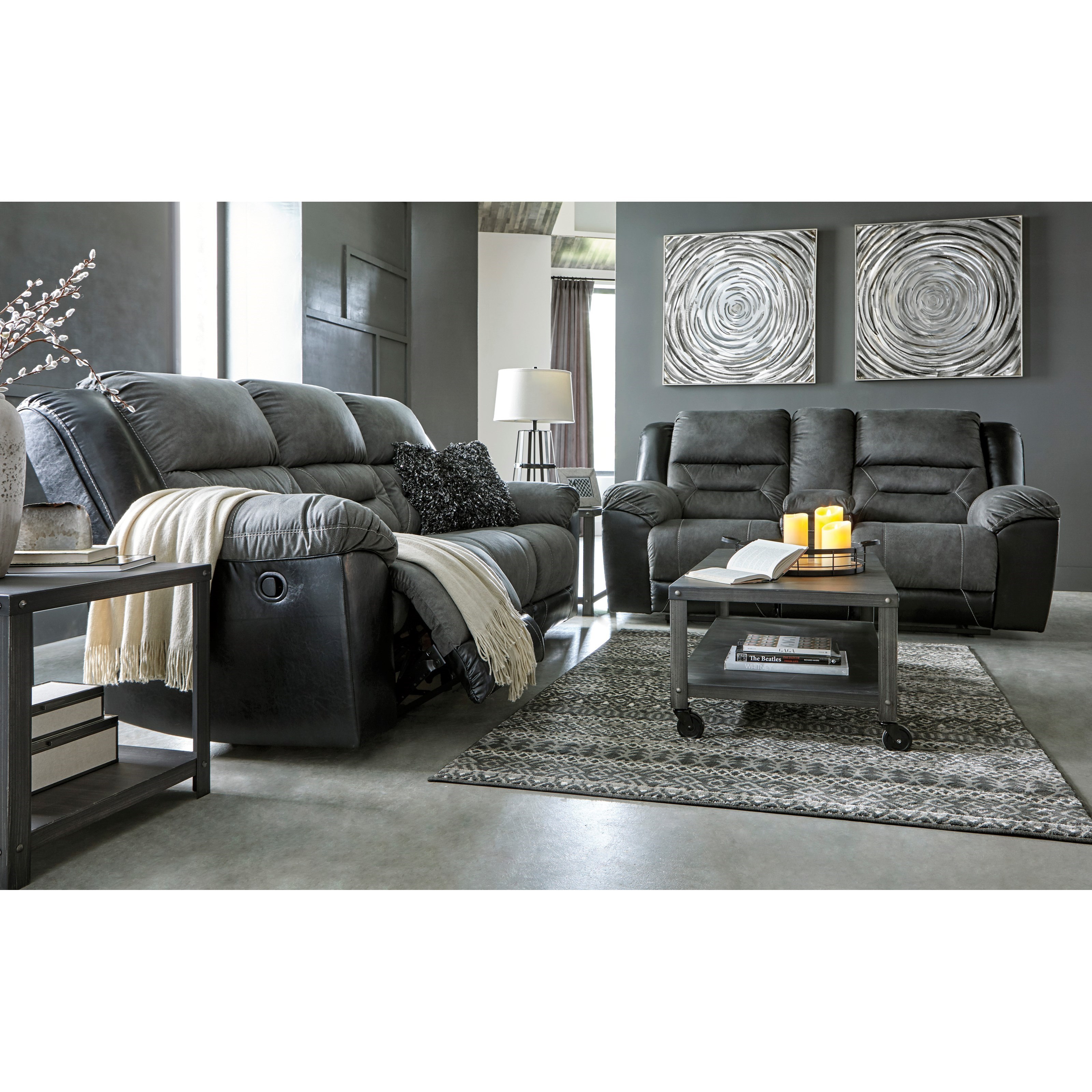 Signature Design by Ashley Earhart 2910288 Casual Reclining Sofa