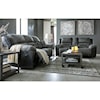 Ashley Signature Design Earhart Reclining Loveseat with Console