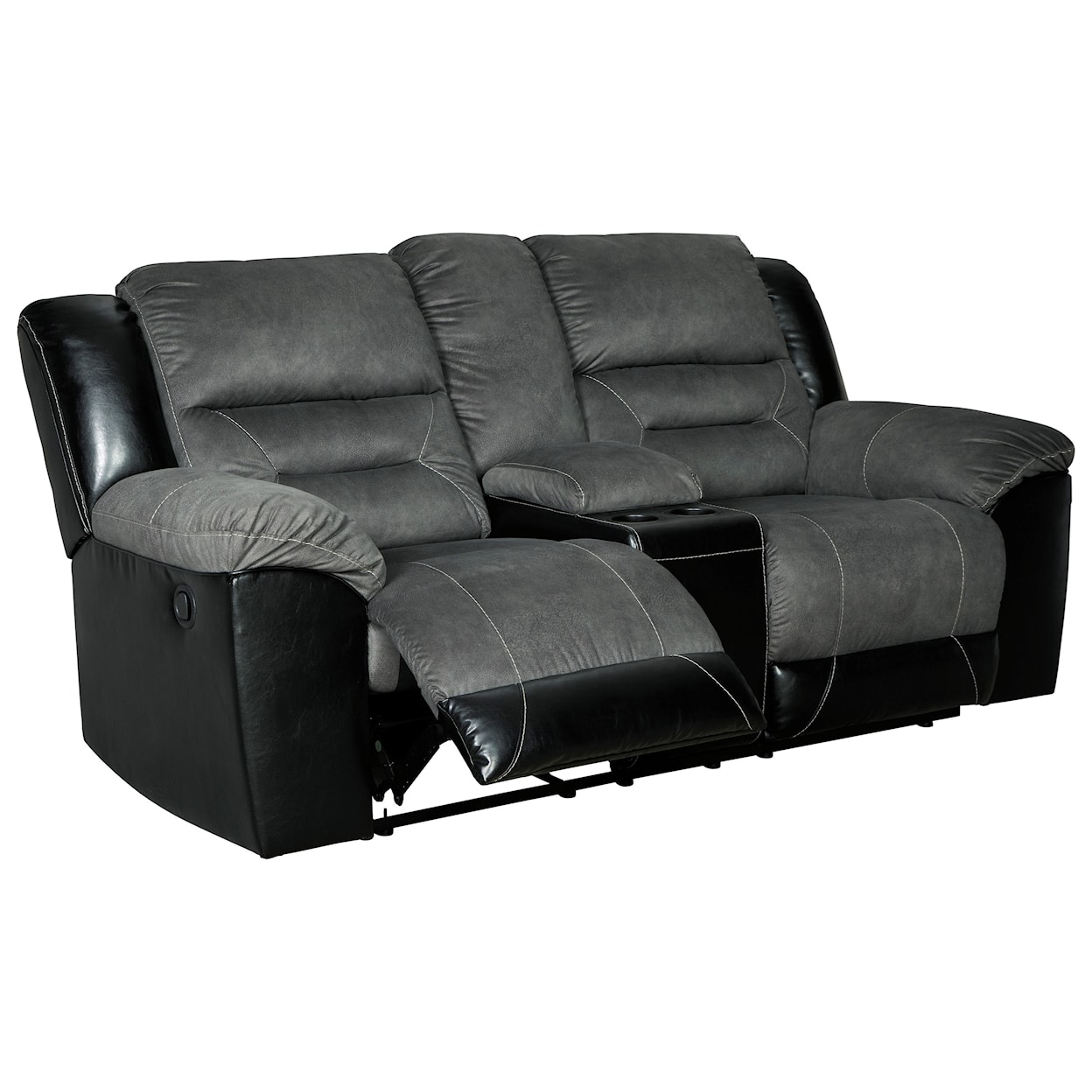 Signature Design by Ashley Earhart Reclining Loveseat with Console