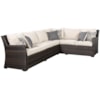 Signature Easy Isle Outdoor 2-Piece Sectional & 2 Lounge Chairs