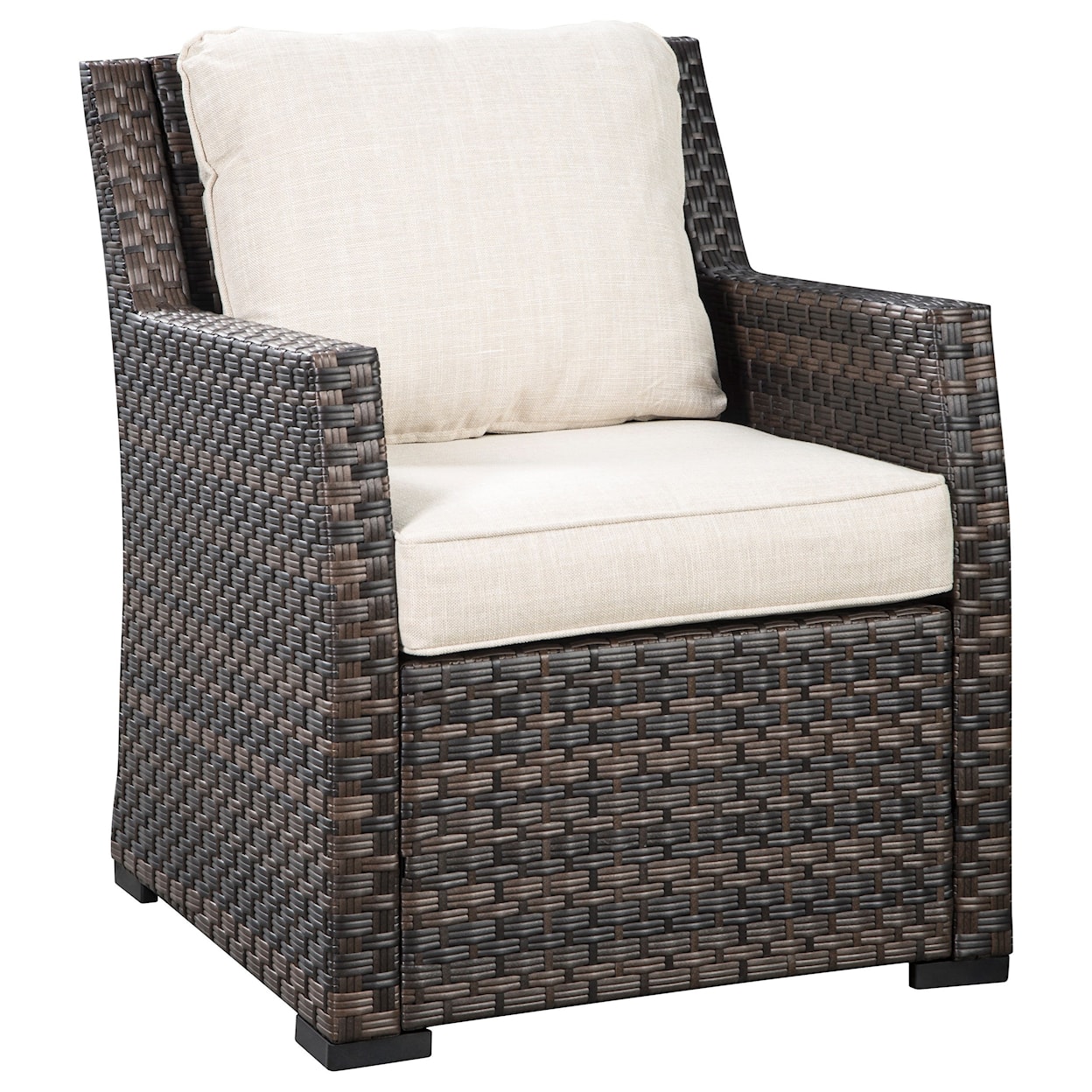 Signature Design by Ashley Easy Isle Outdoor 2-Piece Sectional & 2 Lounge Chairs