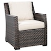 Signature Design Easy Isle Outdoor 2-Piece Sectional & 2 Lounge Chairs