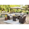 Belfort Select Sandpiper Outdoor 2-Piece Sectional & Lounge Chair Set