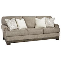 Traditional Sofa with Nailhead Trim