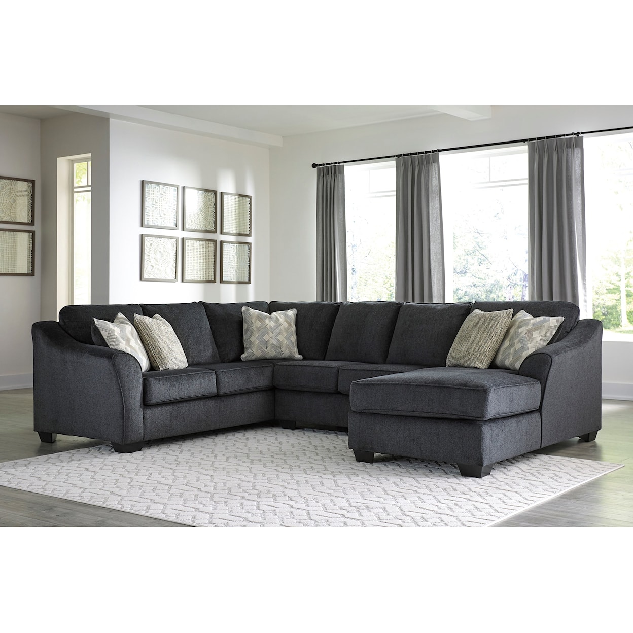 Signature Design by Ashley Eltmann 3-Piece Sectional