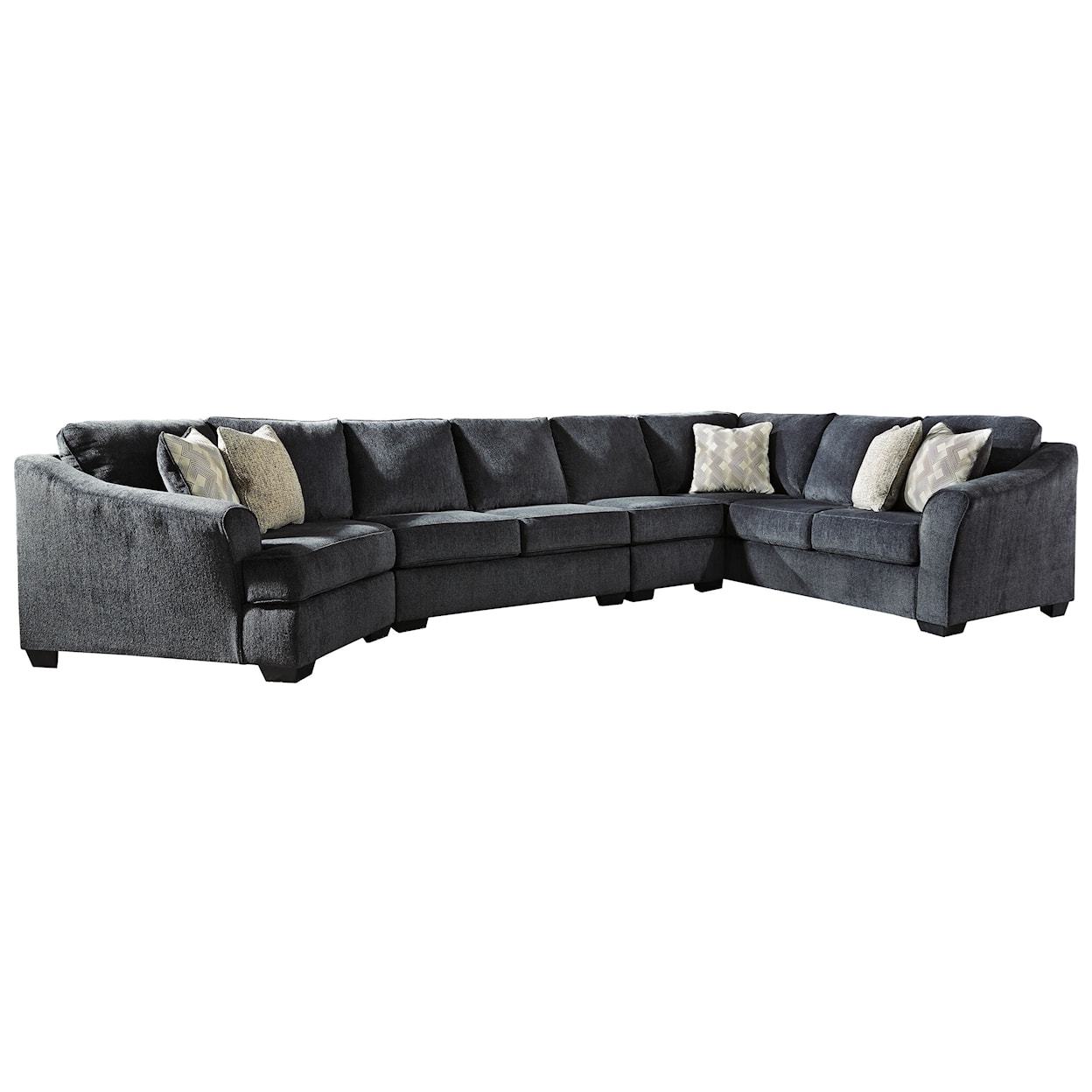 Ashley Signature Design Eltmann 4-Piece Sectional with Left Cuddler