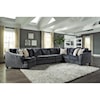Signature Design by Ashley Eltmann 4-Piece Sectional with Left Cuddler