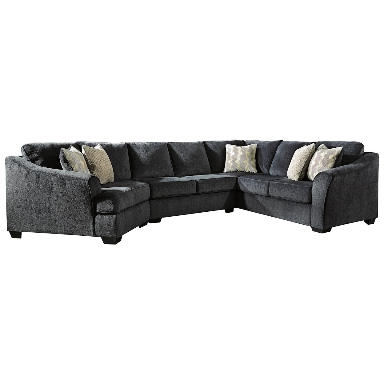 Signature Design by Ashley Eltmann 3-Piece Sectional with Left Cuddler