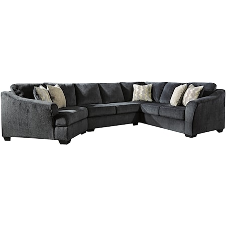 Eltmann Sectional Sofa with Cuddler