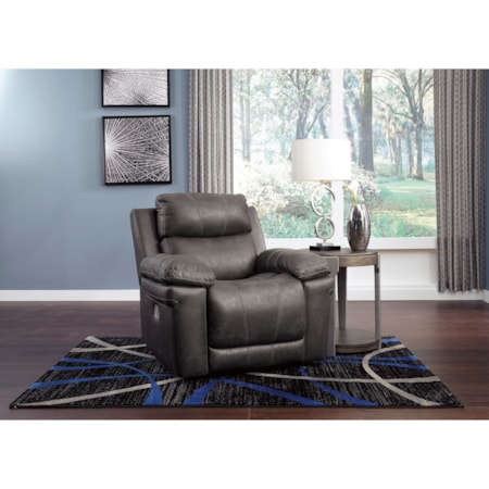 Power Recliner with Power Headrest