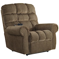Power Lift Recliner with Rolled Arms