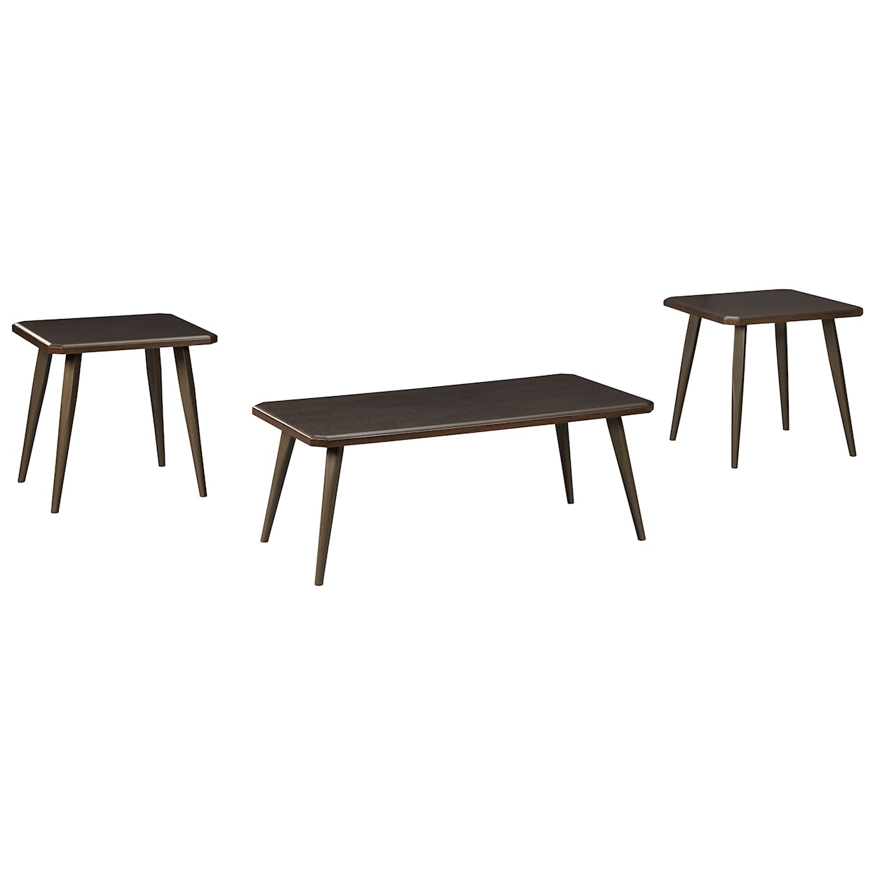 Ashley Furniture Signature Design Fazani 3-Piece Occasional Table Set