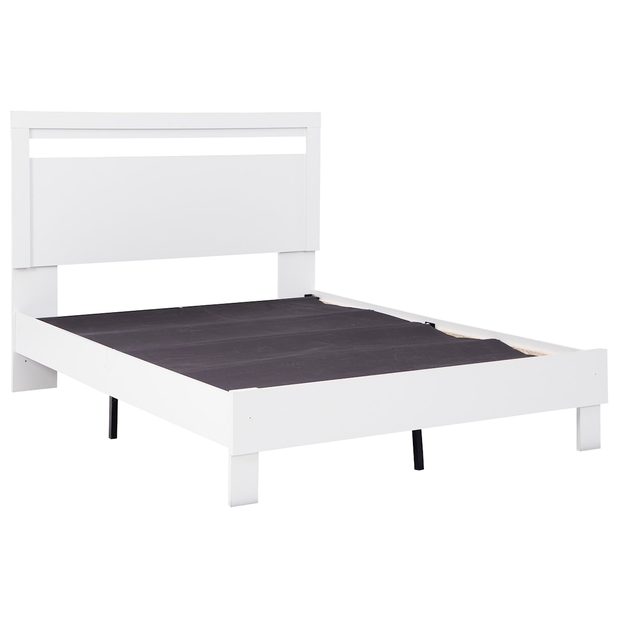 Signature Design Flannia Full Panel Platform Bed