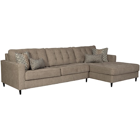 3 Seat Sectional Sofa w/ RAF Chaise