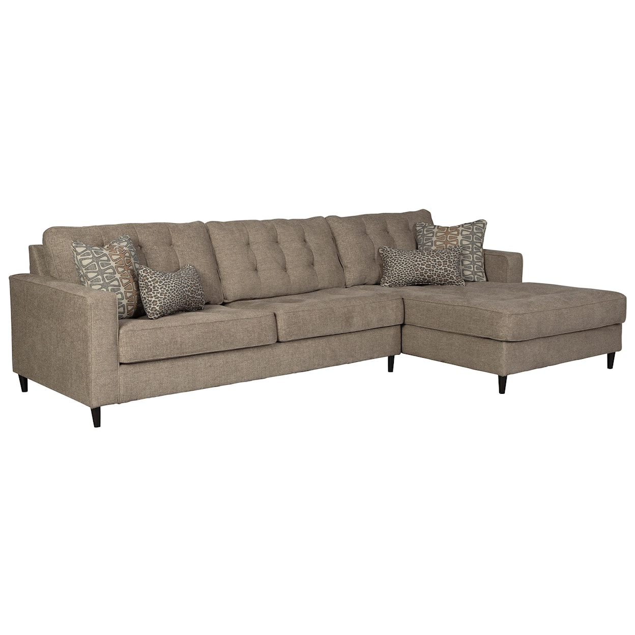 Ashley Signature Design Flintshire 3 Seat Sectional Sofa w/ RAF Chaise