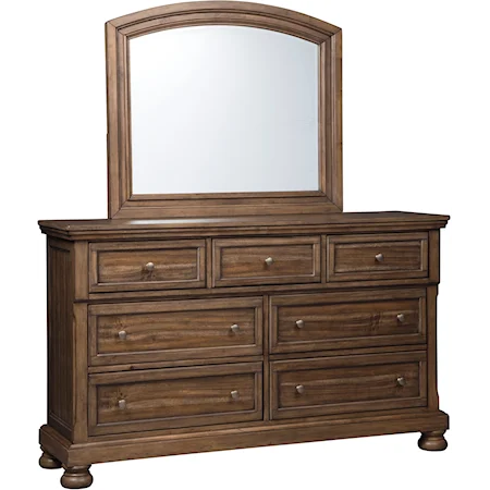 Dresser & Bedroom Mirror