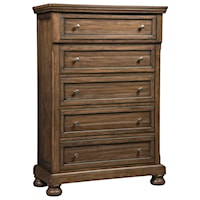 5-Drawer Chest with Dovetailed Drawers