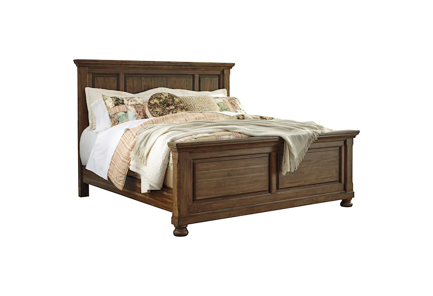 Flynnter Queen Panel Bed by Signature Design by Ashley at Furniture and ApplianceMart