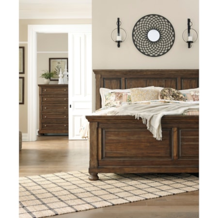 Queen Panel Bed
