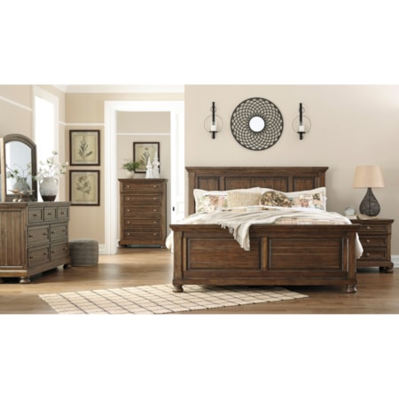 Queen Panel Bed