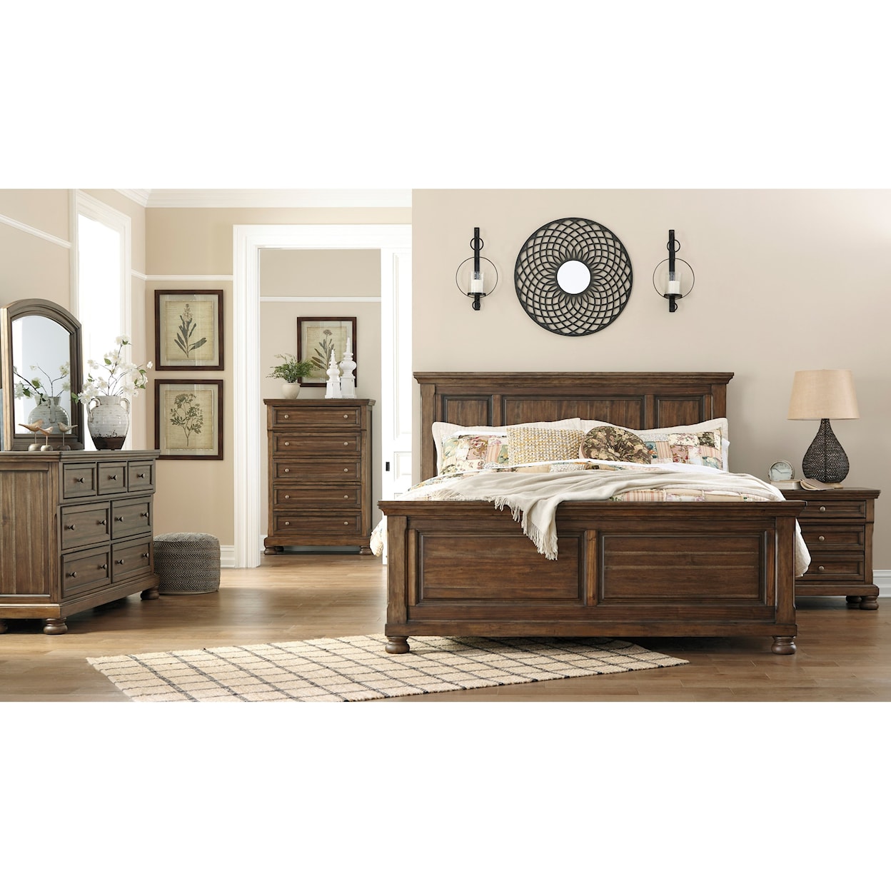 Signature Design by Ashley Flynnter California King Panel Bed