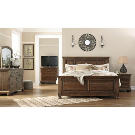 Queen Panel Bed