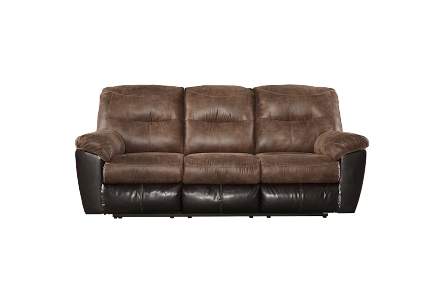 Follett Reclining Sofa by Signature Design by Ashley at Furniture and ApplianceMart