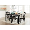 Signature Design by Ashley Froshburg 7-Piece Dining Room Table Set