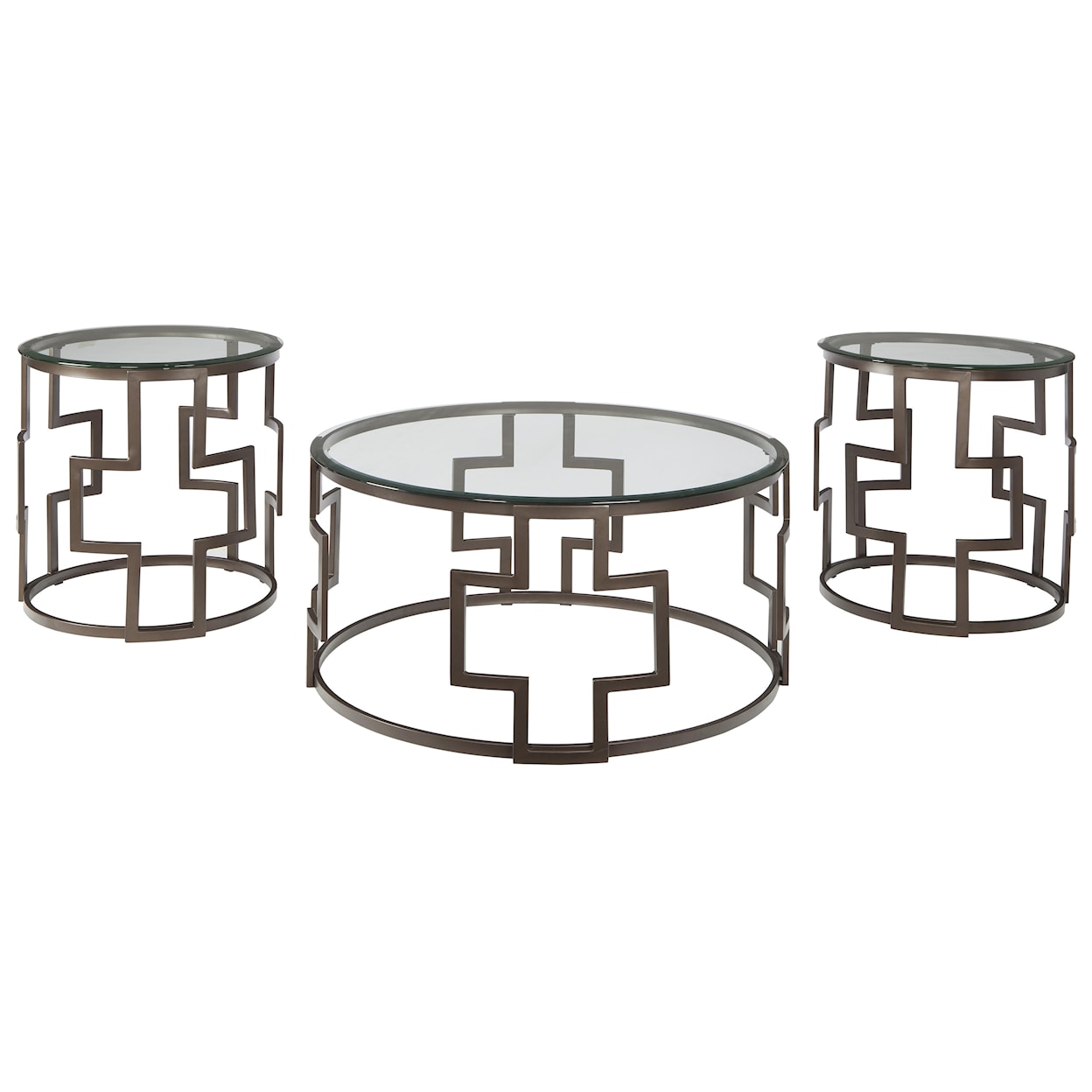 Belfort Select Frostine Occasional Table Set