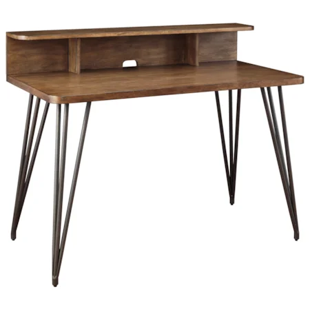 Contemporary Home office Desk with Wire Management