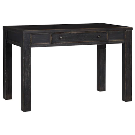 Home Office Large Leg Desk with Drop Down Drawer