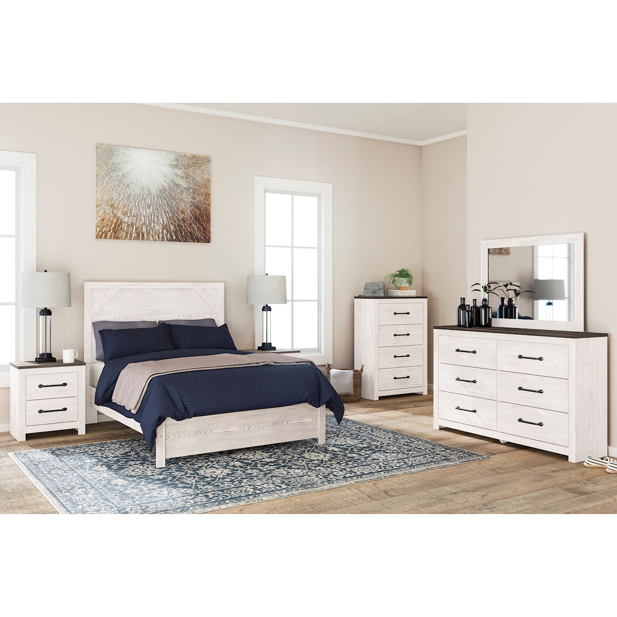 Signature Design by Ashley Gerridan 7pc Full Bedroom Group