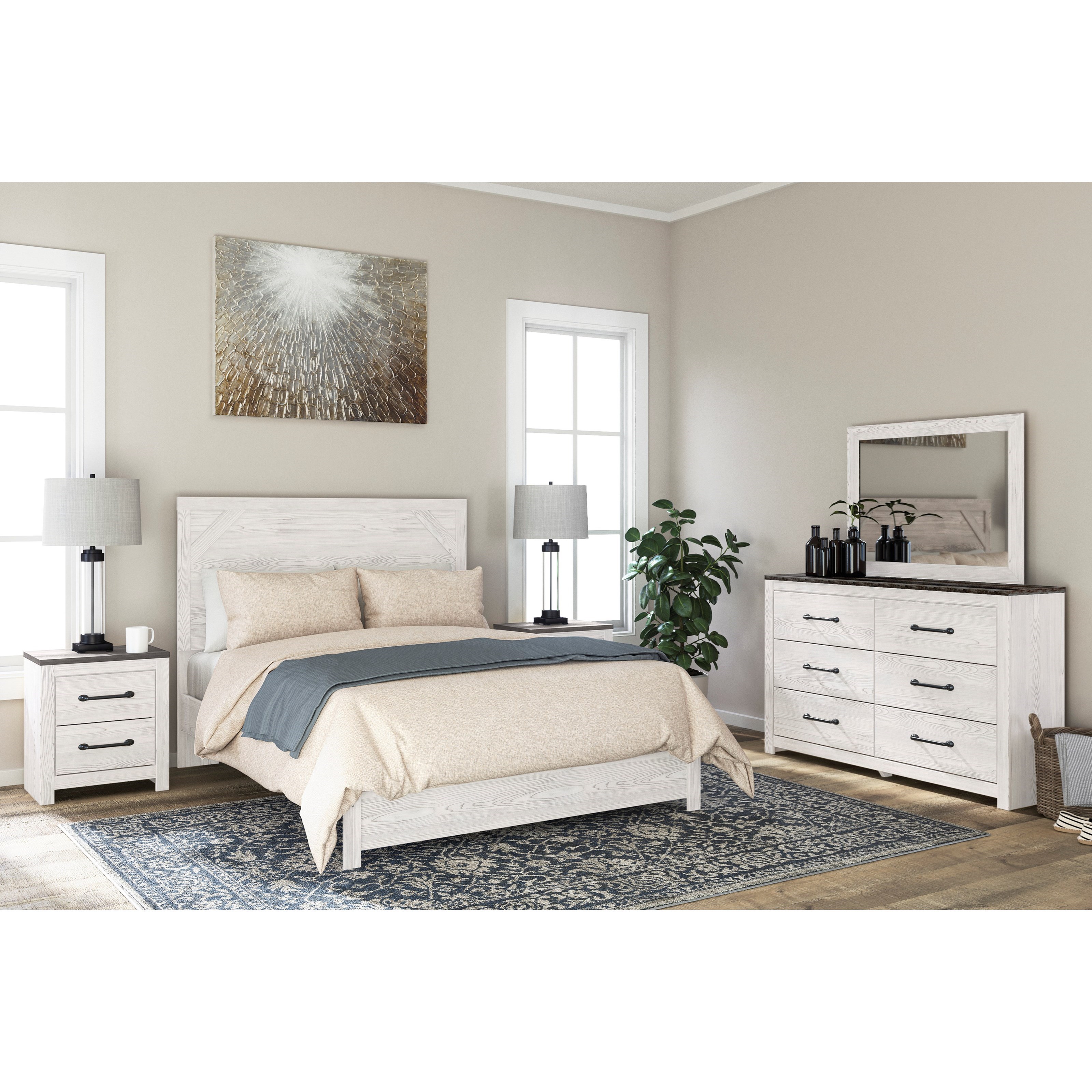 Signature Design by Ashley Gerridan Queen Panel Bed