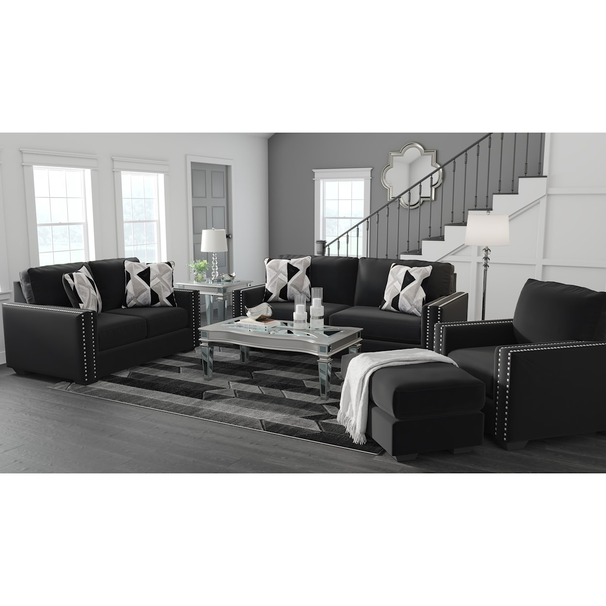 Signature Design Gleston Ottoman