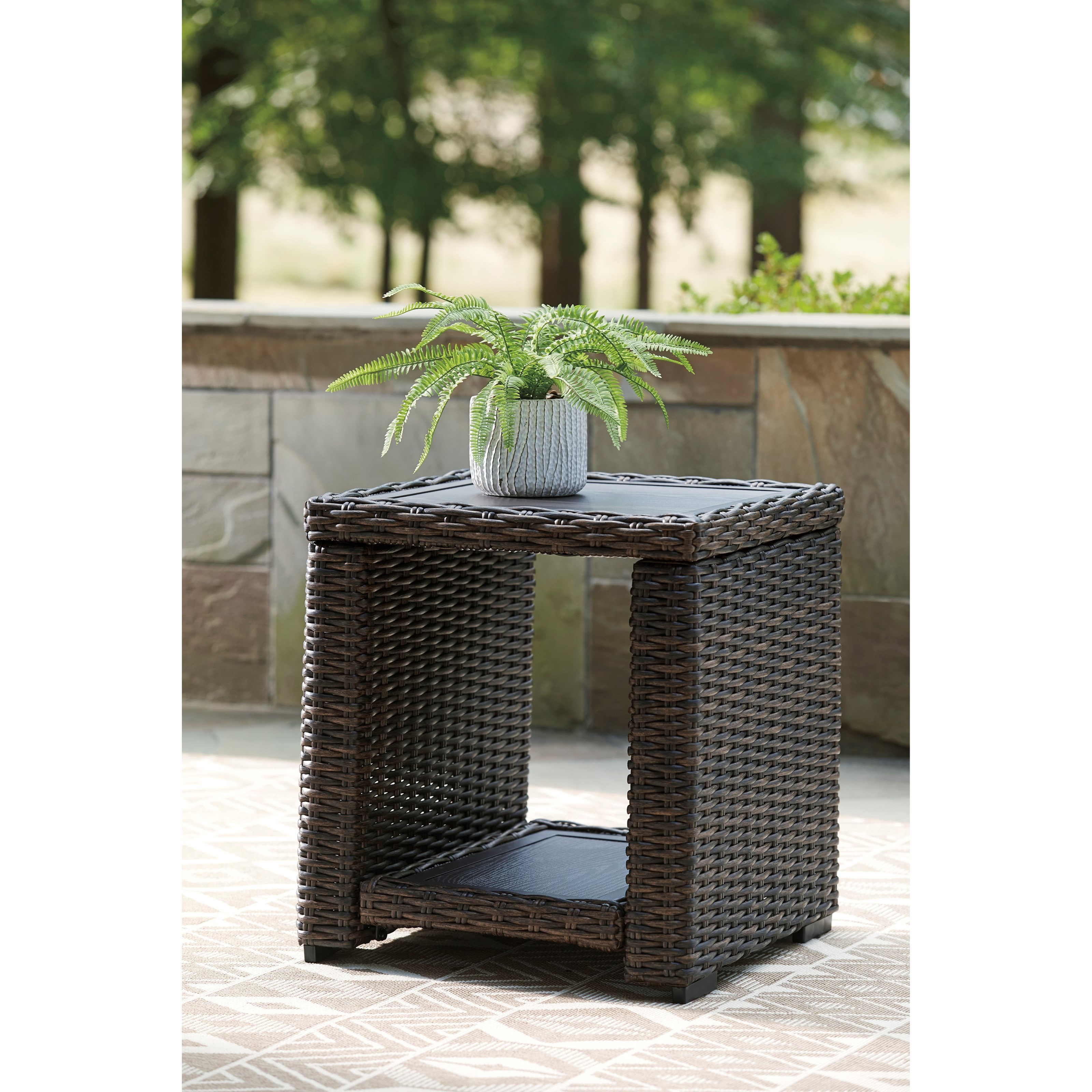 Square End Table