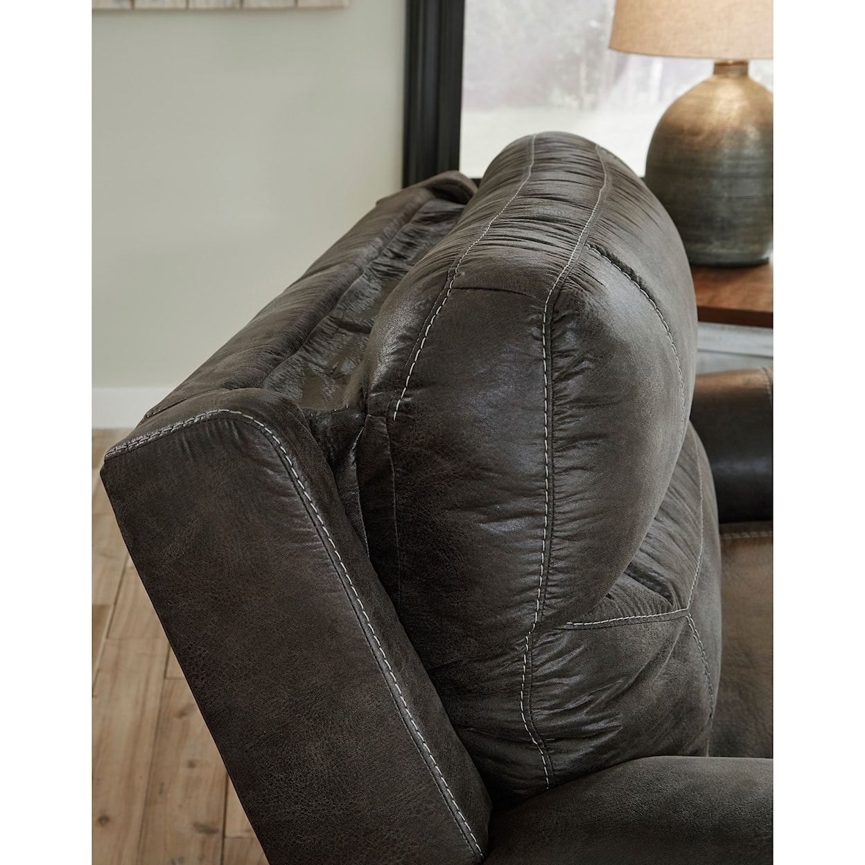 Signature Design by Ashley Furniture Grearview Power Reclining Loveseat with Console