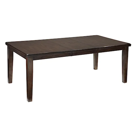 Rectangular Dining Room Table w/ Butterfly Leaf