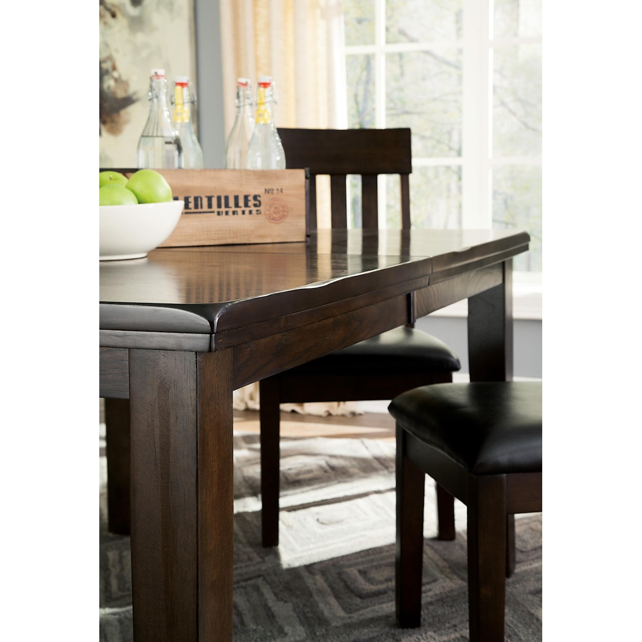 Signature Design by Ashley Haddigan Extending Dining Room Table