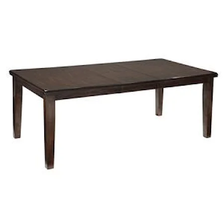 Rectangular Dining Room Table w/ Butterfly Leaf