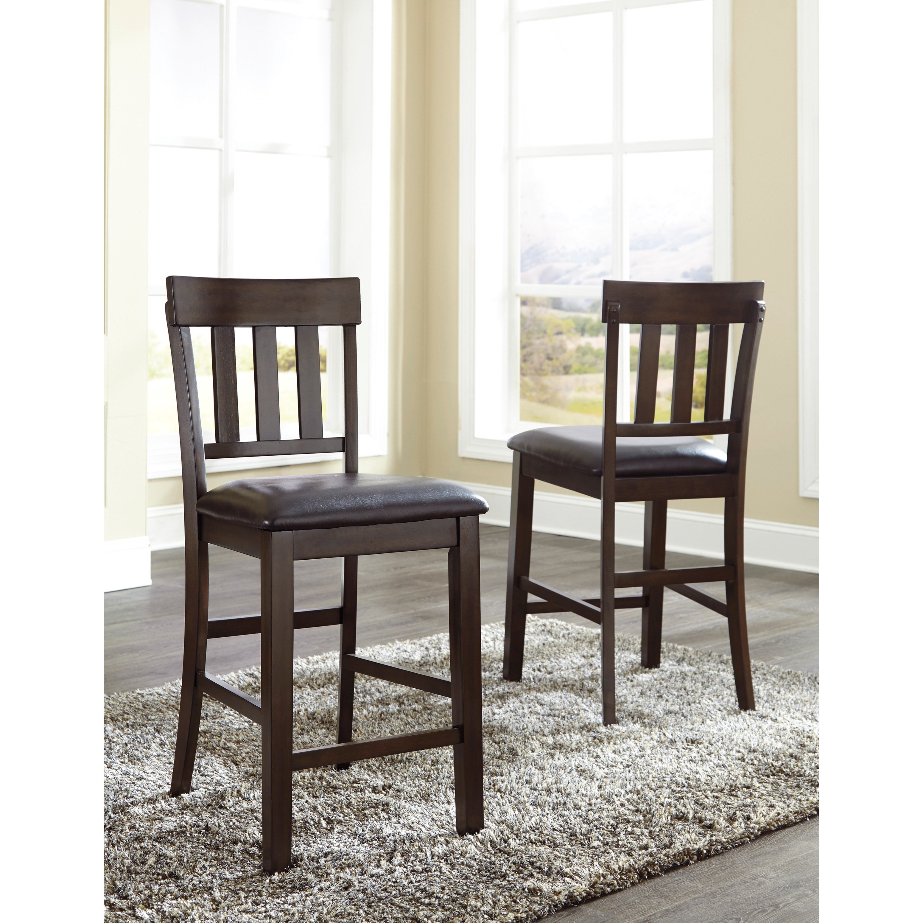 5-Piece Dining Room Counter Ext Table Set