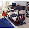 Ashley Signature Design Halanton Twin/Full Bunk Bed w/ Under Bed Storage